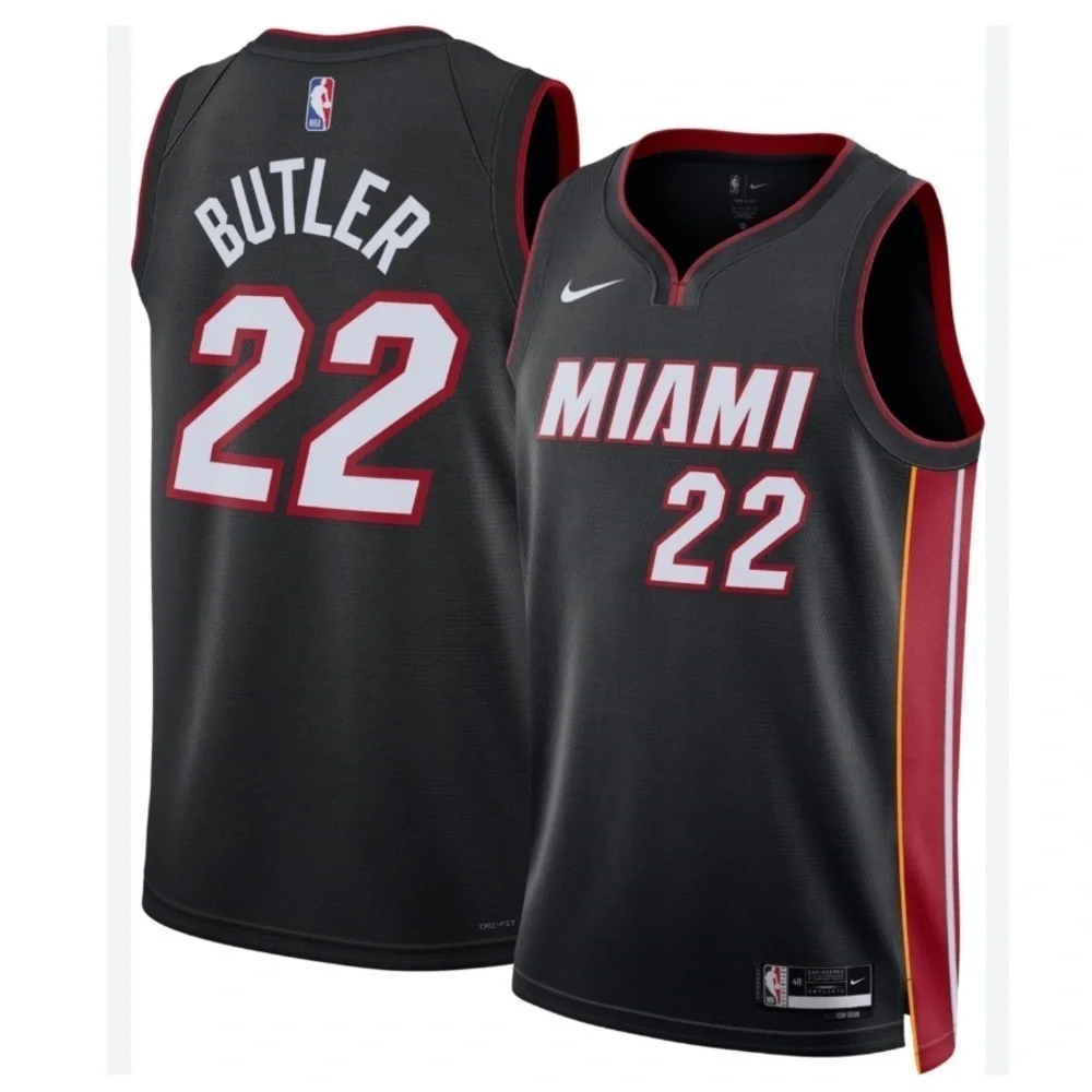 NIKE Boys Miami Heat Jimmy Butler #22 Icon Jersey NBA Jersey Size M